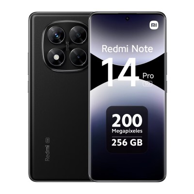 MÓVIL XIAOMI REDMI NOTE 14 PRO 5G 8+256G NEGRO