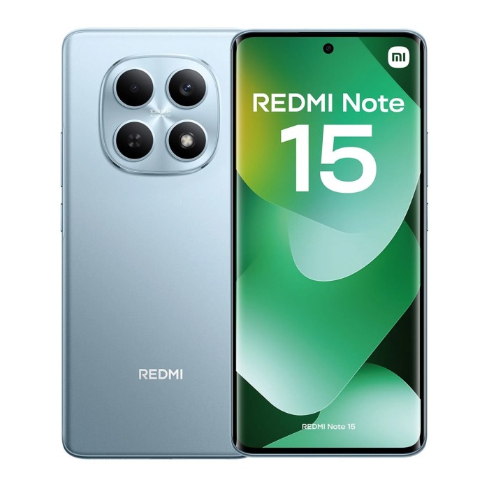 MÓVIL XIAOMI REDMI NOTE 15 6+128GB ROM AZUL GLACIAR