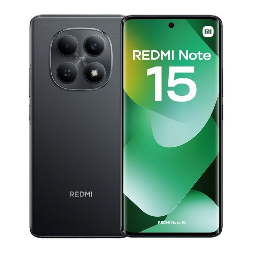 MÓVIL XIAOMI REDMI NOTE 15 6+128GB ROM NEGRO