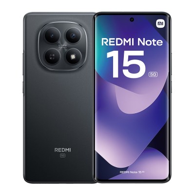 MÓVIL XIAOMI REDMI NOTE 15 5G 8+256GB ROM NEGRO