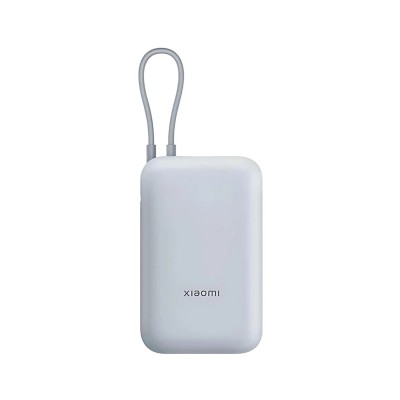 Xiaomi Power Bank 10000mAh (Integrated Cable) Ice Blue GL