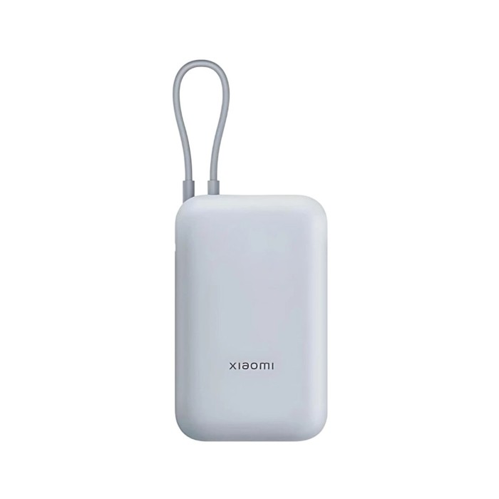 Xiaomi Power Bank 10000mAh (Integrated Cable) Ice Blue GL