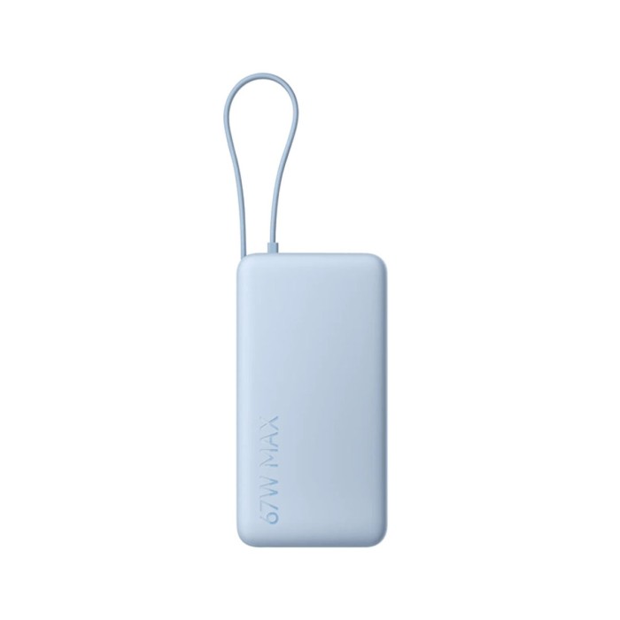 Xiaomi 67W Power Bank 20000 (Integrated Cable) Ice Blue