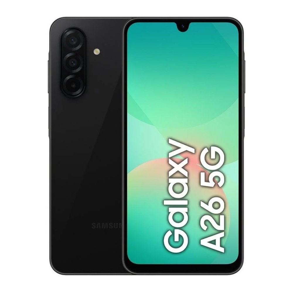 MÓVIL SAMSUNG A26 5G A266 6+128GB EU BLACK